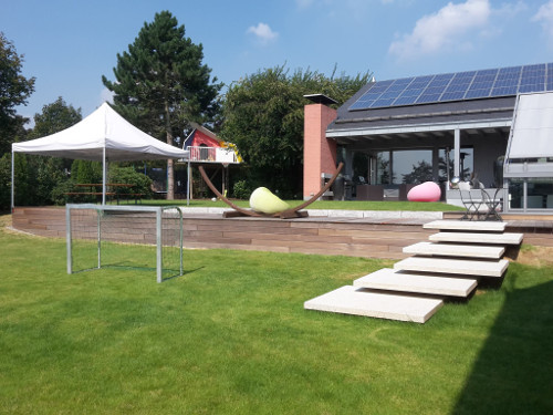 Terrasse Wohlfühlen Natur Kaufungen bei Kassel Gartendesign